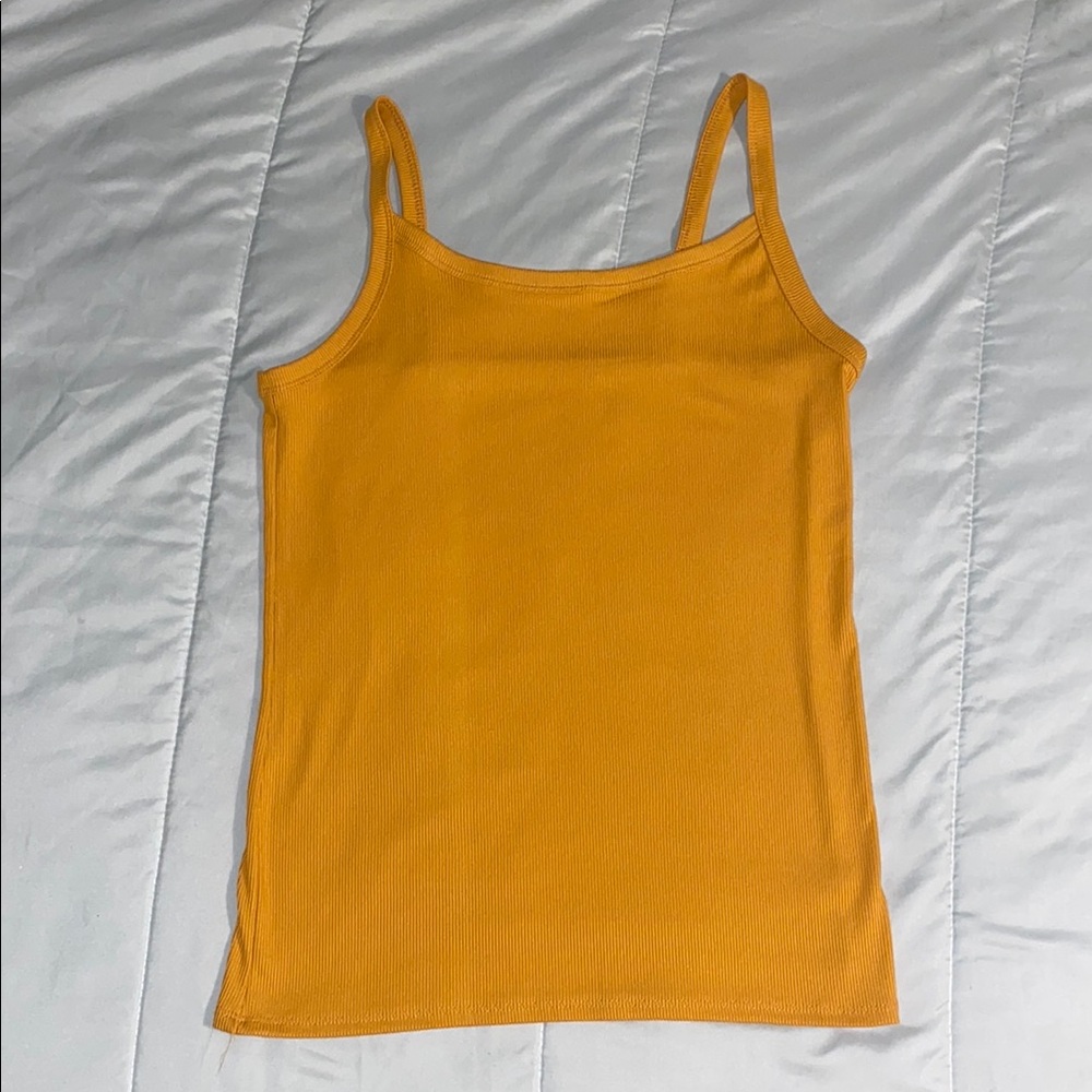NWOT Mustard Yellow Tank Top